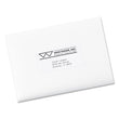 Copier Mailing Labels, Copiers, 2 x 4.25, White, 10/Sheet, 100 Sheets/Box Flipcost Flipcost