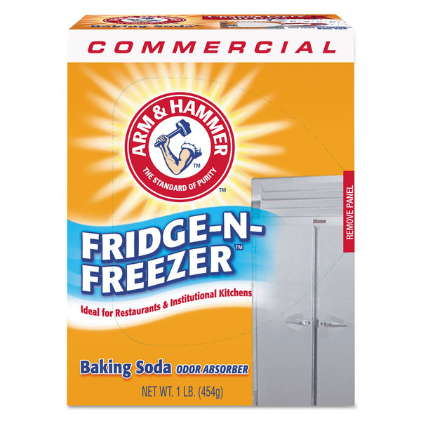 CHURCH & DWIGHT CO., INC Fridge-n-Freezer Pack Baking Soda, Unscented, 16 oz, Powder