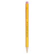 Paper Mate® Sharpwriter Mechanical Pencil, 0.7 mm, HB (#2), Black Lead, Classic Yellow Barrel, Dozen