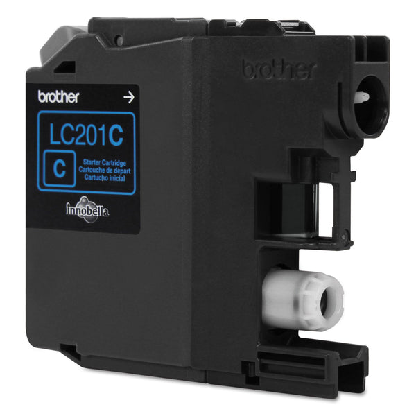 BROTHER INTL. CORP. LC201C Innobella Ink, 260 Page-Yield, Cyan
