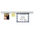 ADVANTUS CORPORATION Grip-A-Strip Display Rail, 9 x 1.5, Aluminum Finish