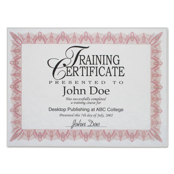 ADVANTUS CORPORATION Panel Wall Acrylic Frame, 11 x 8.5, Fabric Panel Mount, Clear