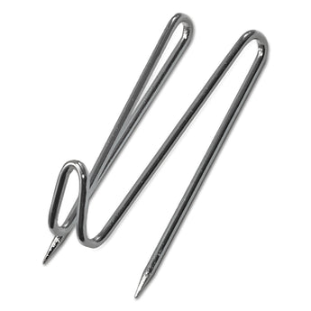 ADVANTUS CORPORATION Panel Wall Wire Hooks, Silver, 25 Hooks/Pack