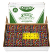 BINNEY & SMITH / CRAYOLA Classpack Regular Crayons, Assorted, 13 Caddies, 832/Box