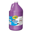 BINNEY & SMITH / CRAYOLA Washable Paint, Violet, 1 gal Bottle