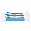 PAP-R PRODUCTS Currency Straps, Blue, $100 in Dollar Bills, 1000 Bands/Pack