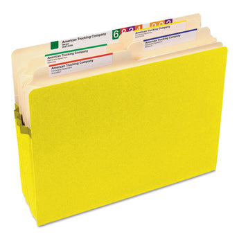 Smead™ Colored File Pockets, 5.25
