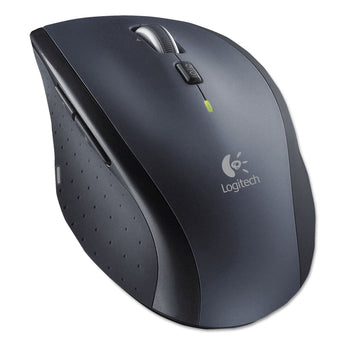 LOGITECH, INC. M705 Marathon Wireless Laser Mouse, 2.4 GHz Frequency/30 ft Wireless Range, Right Hand Use, Black