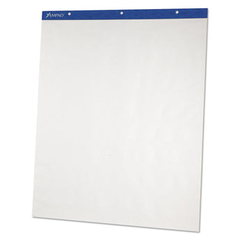 AMPAD/DIV. OF AMERCN PD&PPR Flip Charts, Unruled, 27 x 34, White, 50 Sheets, 2/Carton