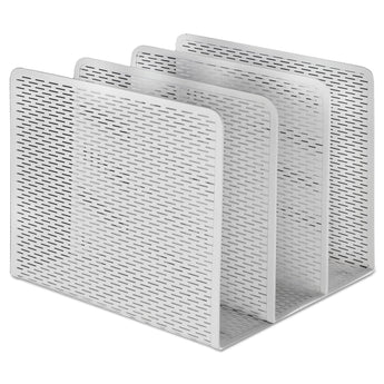 ARTISTIC LLC Urban Collection Punched Metal File Sorter, 3 Sections, Letter Size Files, 8