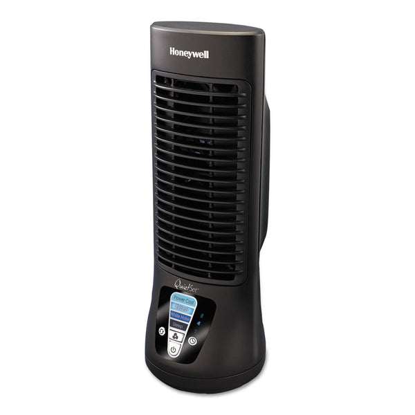 HONEYWELL ENVIRONMENTAL QuietSet Personal Table Fan, Black