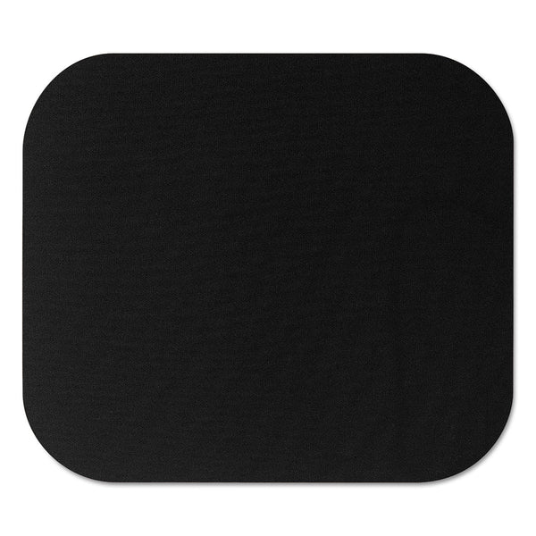 FELLOWES MFG. CO. Polyester Mouse Pad, 9 x 8, Black