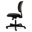 HON COMPANY Volt Series Leather Task Chair, Supports Up to 250 lb, 18" to 22.25" Seat Height, Black