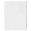 ADVANTUS CORPORATION Kleer-File Poly Folder with ID Pocket, Letter Size, Transparent