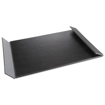 ARTISTIC LLC Monticello Desk Pad, with Fold-Out Sides, 24 x 19, Black