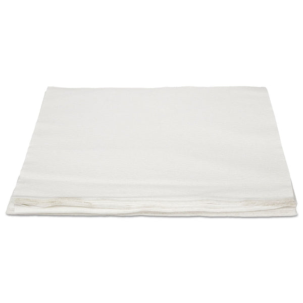 HOSPECO TASKBrand TopLine Linen Replacement Napkins, White, 16 x 16, 1000/Carton