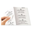 Matte Clear Easy Peel Mailing Labels w/ Sure Feed Technology, Laser Printers, 2 x 4, Clear, 10/Sheet, 50 Sheets/Box Flipcost Flipcost
