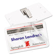 Self-Laminating Laser/Inkjet Printer Badges, 2.25 x 3.5, White, 30/Box Flipcost Flipcost