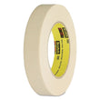 3M/COMMERCIAL TAPE DIV. High-Performance Masking Tape 232, 3" Core, 12 mm x 55 m, Tan