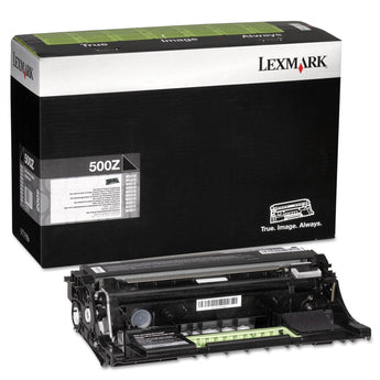 LEXMARK INT'L, INC. 50F0Z00 Return Program Drum Unit, 60,000 Page-Yield, Black