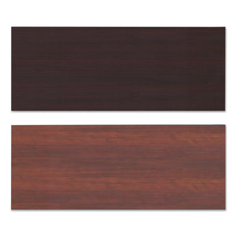 ALERA Reversible Laminate Table Top, Rectangular, 59.5w x 23.63,Medium Cherry/Mahogany