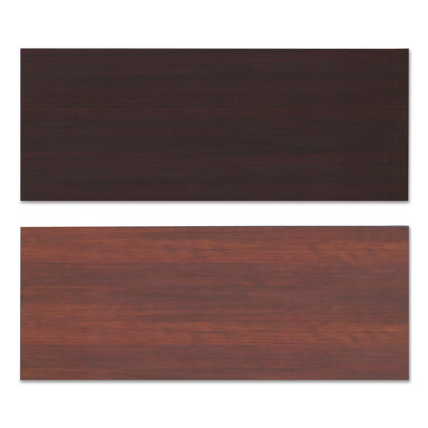 ALERA Reversible Laminate Table Top, Rectangular, 59.5w x 23.63,Medium Cherry/Mahogany