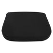 ALERA Cooling Gel Memory Foam Seat Cushion, Fabric Cover with Non-Slip Under-Cushion Surface, 16.5 x 15.75 x 2.75, Black