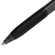 SANFORD InkJoy 300 RT Ballpoint Pen, Refillable, Retractable, Medium 1 mm, Black Ink, Black Barrel, Dozen