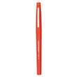 SANFORD Point Guard Flair Felt Tip Porous Point Pen, Stick, Medium 0.7 mm, Red Ink, Red Barrel, Dozen
