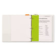 Tabbed Snap-In Bookmark Plastic Dividers, 5-Tab, 11.5 x 3, Assorted, 1 Set Flipcost Flipcost