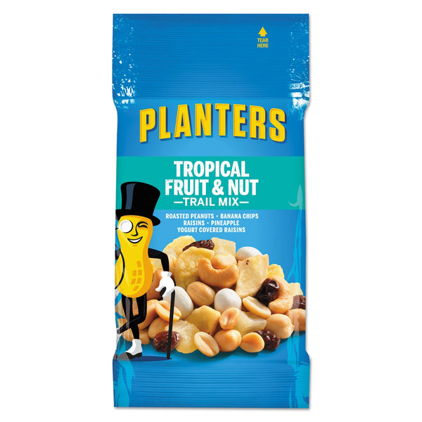 KRAFT FOODS, INC Trail Mix, Tropical Fruit and Nut, 2 oz Bag, 72/Carton
