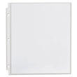 UNIVERSAL OFFICE PRODUCTS Top-Load Poly Sheet Protectors, Standard, Letter, Clear, 100/Box