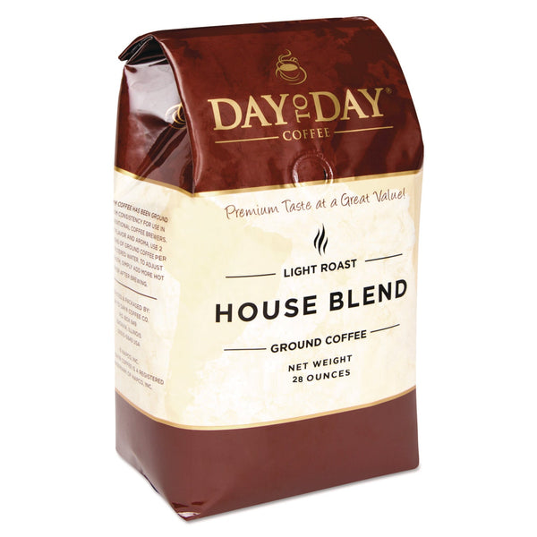 PAPANICHOLAS COFFEE 100% Pure Coffee, House Blend, Ground, 28 oz Bag, 3/Pack