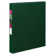 Durable Non-View Binder with DuraHinge and Slant Rings, 3 Rings, 1" Capacity, 11 x 8.5, Green Flipcost Flipcost