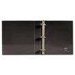 Durable Non-View Binder with DuraHinge and Slant Rings, 3 Rings, 1.5" Capacity, 11 x 8.5, Black Flipcost Flipcost