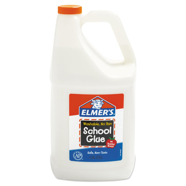 ELMER'S PRODUCTS, INC. Washable School Glue, 1 gal, Dries Clear
