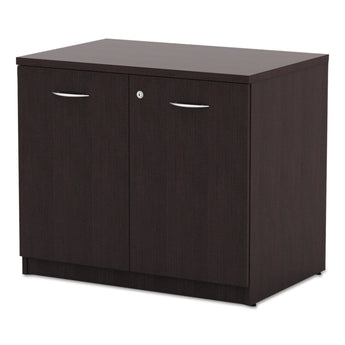 ALERA Alera Valencia Series Storage Cabinet, 34.13w x 22.78d x 29.5h, Espresso