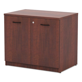 ALERA Alera Valencia Series Storage Cabinet, 34.13w x 22.78d x 29h, Medium Cherry