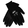 MCR™ Safety Ninja HPT PVC coated Nylon Gloves, Medium, Black, Pair