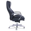LA-Z-BOY CHAIR COMPANY Commercial 2000 Big/Tall Executive Chair, Supports Up to 400 lb, 20.5" to 23.5" Seat Height, Black Seat/Back, Silver Base