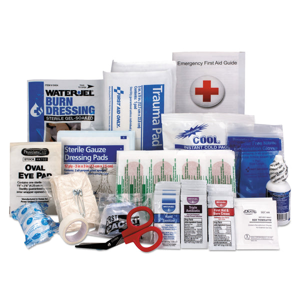 FIRST AID ONLY, INC. ANSI 2015 Compliant First Aid Kit Refill, Class A, 25 People, 89 Pieces