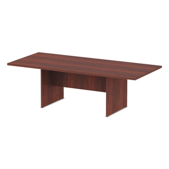 ALERA Alera Valencia Series Conference Table, Rectangular, 94.5w x 41.38d x 29.5h, Medium Cherry