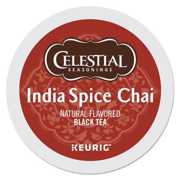 KEURIG DR PEPPER India Spice Chai Tea K-Cups, 24/Box