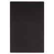 Oval Office Fabric Bulletin Board, 36 x 24, Black Surface