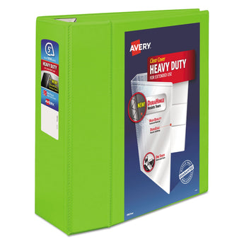 AVERY PRODUCTS CORPORATION Heavy-Duty View Binder with DuraHinge and Locking One Touch EZD Rings, 3 Rings, 5
