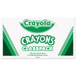BINNEY & SMITH / CRAYOLA Classpack Large Size Crayons, 50 Each of 8 Colors, 400/Box