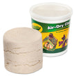 BINNEY & SMITH / CRAYOLA Air-Dry Clay, White, 5 lbs