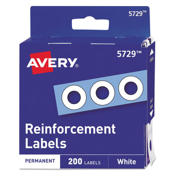 AVERY PRODUCTS CORPORATION Dispenser Pack Hole Reinforcements, 0.25