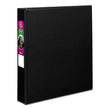 Durable Non-View Binder with DuraHinge and Slant Rings, 3 Rings, 1.5" Capacity, 11 x 8.5, Black Flipcost Flipcost
