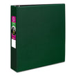 Durable Non-View Binder with DuraHinge and Slant Rings, 3 Rings, 2" Capacity, 11 x 8.5, Green Flipcost Flipcost